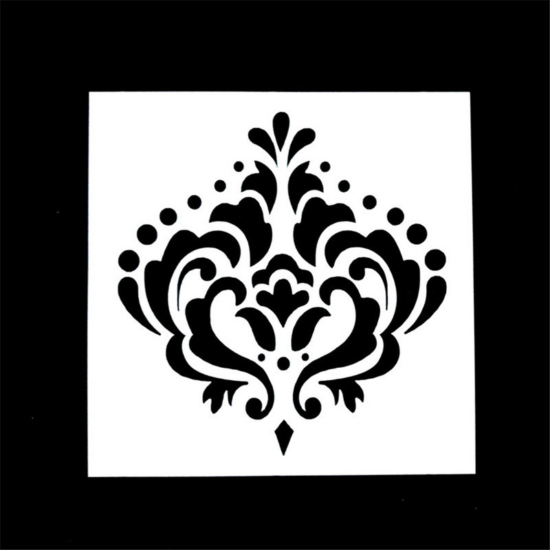 1 komad Bijela svjetlucava zvijezda Šablona za višekratnu upotrebu Airbrush Slikarska umjetnost DIY Šablona za slikanje Home Decor Scrap Album Album Craft