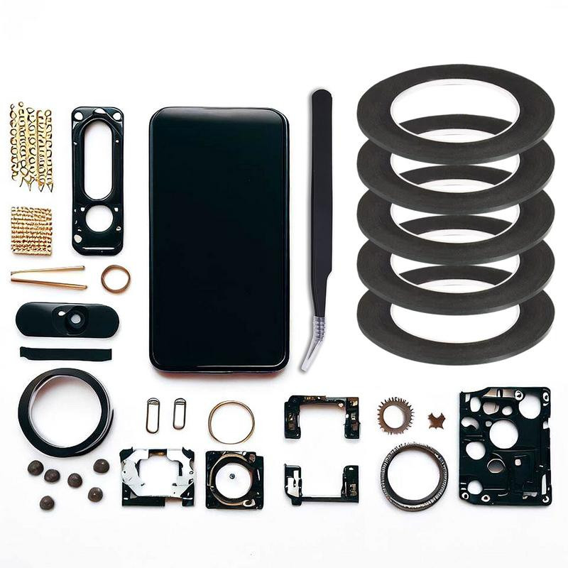 5 ΤΕΜ/Παρτίδα 2mm 3mm 5mm Edge Screen Frame Κόλλα για iphone Tablet Επισκευή ηλεκτρικής συσκευής υπολογιστή Green Foam Ταινία διπλής όψης