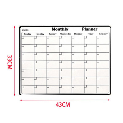 Pehme magnetilise külmikumagneti teadetetahvel