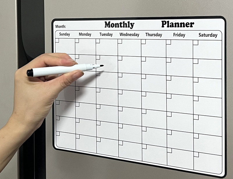 Pehme magnetilise külmikumagneti teadetetahvel