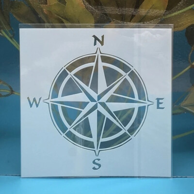 Πρότυπο διακοσμητικής κάρτας άλμπουμ 5" Νέο Vintage ρολόι DIY Layering Στένσιλ ζωγραφικής τοίχου