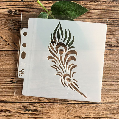 13*13 cm DIY sablonok Festmény Scrapbook Színező Dombornyomó Album Dekoratív Papír Kártyasablon