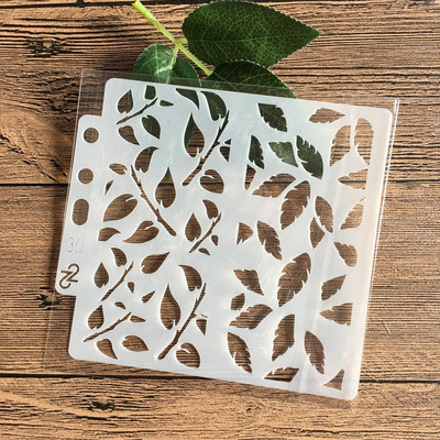 13*13 cm DIY sablonok Festmény Scrapbook Színező Dombornyomó Album Dekoratív Papír Kártyasablon