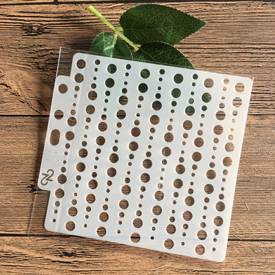 13*13 cm DIY sablonok Festmény Scrapbook Színező Dombornyomó Album Dekoratív Papír Kártyasablon