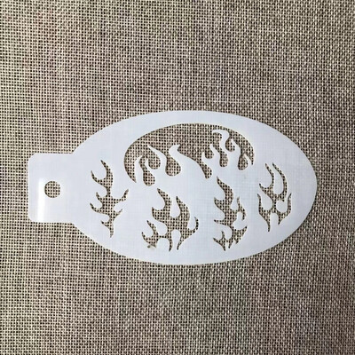 5,3*3 hüvelykes hópehely arcfestő sablonok festéshez Scrapbook színező dombornyomott album dekoratív sablon