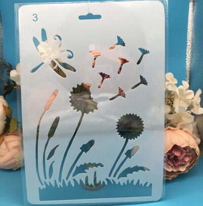 1db 20x14cm téglalap keret Barkácsolás Rétegező Sablonok Falfestés Scrapbook Színező Dombornyomó Album Dekoratív Kártyasablon