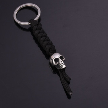 Weave Punk Skull Knife Beads Ομπρέλα Σχοινί Χειροποίητο Paracord Bead DIY μενταγιόν