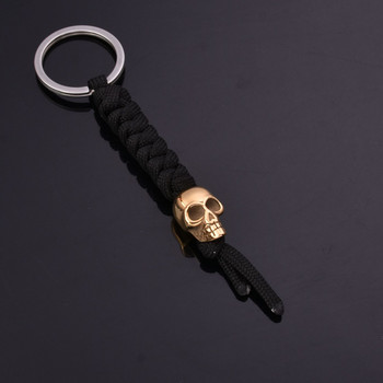Weave Punk Skull Knife Beads Ομπρέλα Σχοινί Χειροποίητο Paracord Bead DIY μενταγιόν