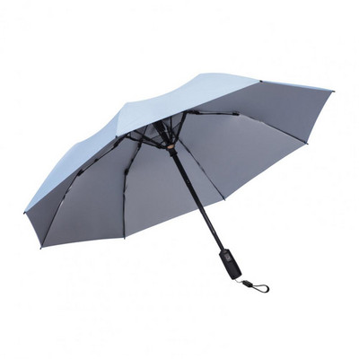 Преносим чадър за вентилатор, акумулаторен чадър за слънце 3 в 1, спрей за мъгла, блокиращ ултравиолетовите лъчи, останете защитени с този летен сенник