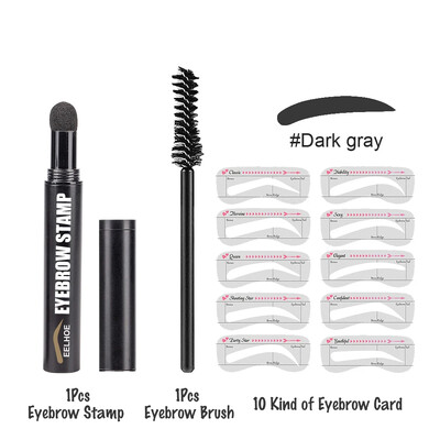 2023 One Step Bowrow Stamp Shaping Kit Σετ Μακιγιάζ Φρυδιών Αδιάβροχο στένσιλ απόχρωση περιγράμματος Φυσικό ραβδί Hairline Cosmetics Enhance