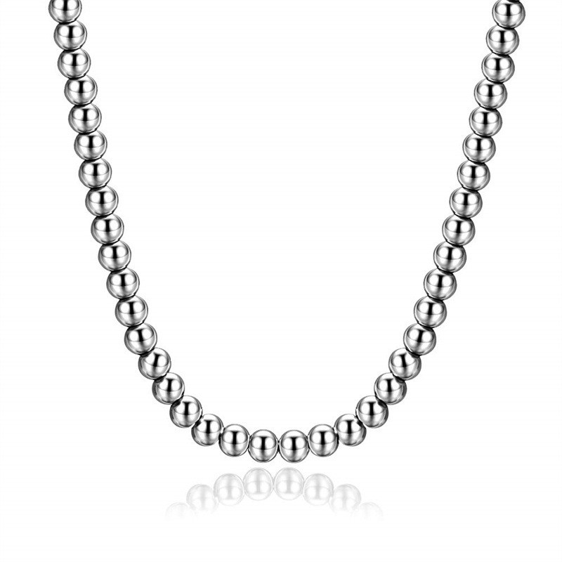 6MM 8MM 10MM Ogrlica od budističkih perli Lanac Ogrlica za žene Fini nakit