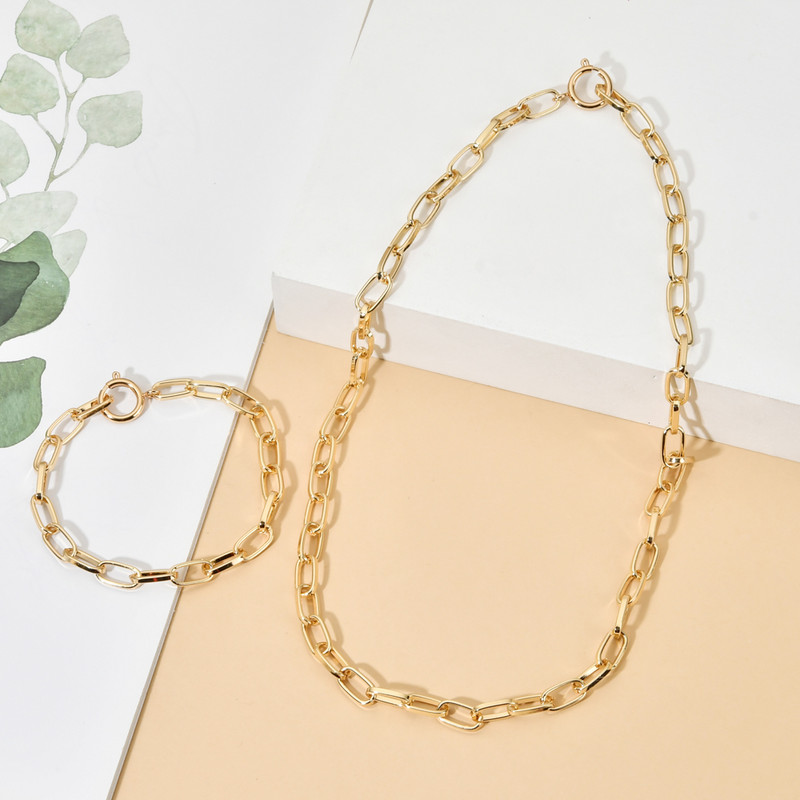 ZMZY Висококачествени гривни за мъже, жени позлатени пънк верижни гривни на ръката Бижута Подаръци Тенденция