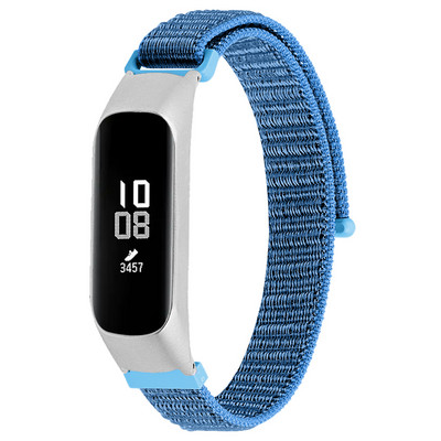 Tschick Alkalmas Samsung Galaxy Fit 2 szövött nylon hurkos SM-R220 nylon tépőzáras szíjhoz