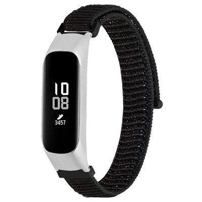 Tschick Alkalmas Samsung Galaxy Fit 2 szövött nylon hurkos SM-R220 nylon tépőzáras szíjhoz