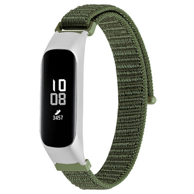 Tschick Alkalmas Samsung Galaxy Fit 2 szövött nylon hurkos SM-R220 nylon tépőzáras szíjhoz