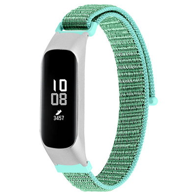 Tschick Alkalmas Samsung Galaxy Fit 2 szövött nylon hurkos SM-R220 nylon tépőzáras szíjhoz
