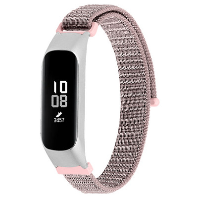 Tschick Alkalmas Samsung Galaxy Fit 2 szövött nylon hurkos SM-R220 nylon tépőzáras szíjhoz