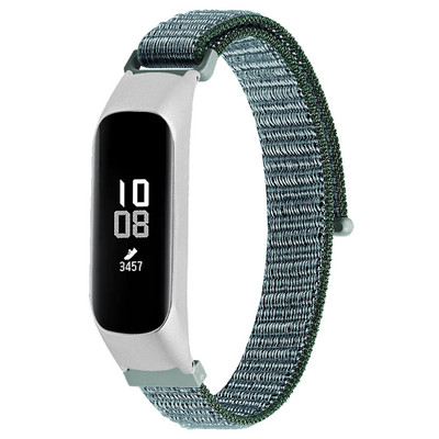 Tschick Alkalmas Samsung Galaxy Fit 2 szövött nylon hurkos SM-R220 nylon tépőzáras szíjhoz