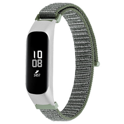 Tschick Alkalmas Samsung Galaxy Fit 2 szövött nylon hurkos SM-R220 nylon tépőzáras szíjhoz