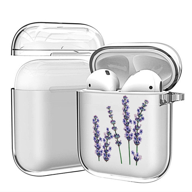 Piemērots Apple AirPods 3 pro aizsargvāciņam, krāsots krizantēmas krāsā, triecienizturīgs, 