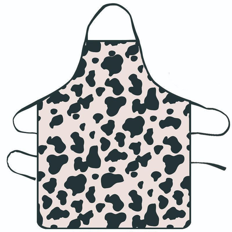 vandeniui atspari prijuostė su dėmėtosios leopard serijos marginta vandeniui atsparia prijuoste namų dekoravimui