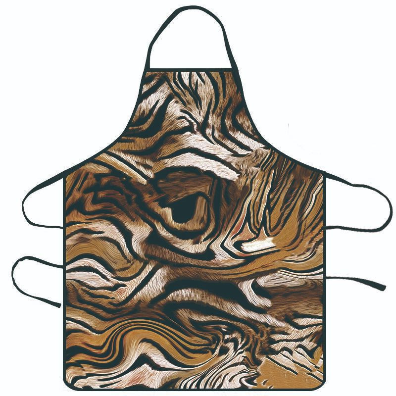 vandeniui atspari prijuostė su dėmėtosios leopard serijos marginta vandeniui atsparia prijuoste namų dekoravimui