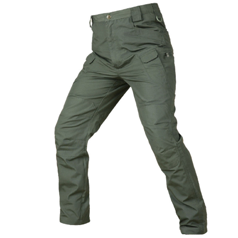 Taktinės kelnės Vyriškos specialiųjų pajėgų kamufliažinės kelnės IX9 Kombinezonai Lauko Kelnės Kelios kišenės Dėvėjimui atsparios IX7 Treniruotės Kelnės Military