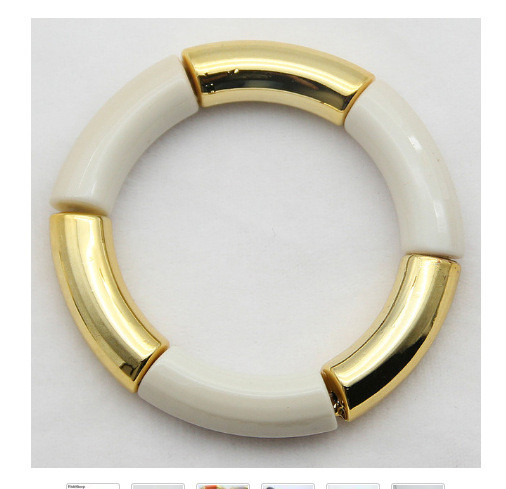 модни извити ъглови многостранни еластични гривни за жени ретро стил универсални гривни