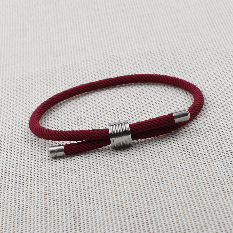 Nerūdijančio plieno apyrankė Titano plieno inkaro stiliaus vandenyno raudona apyrankė