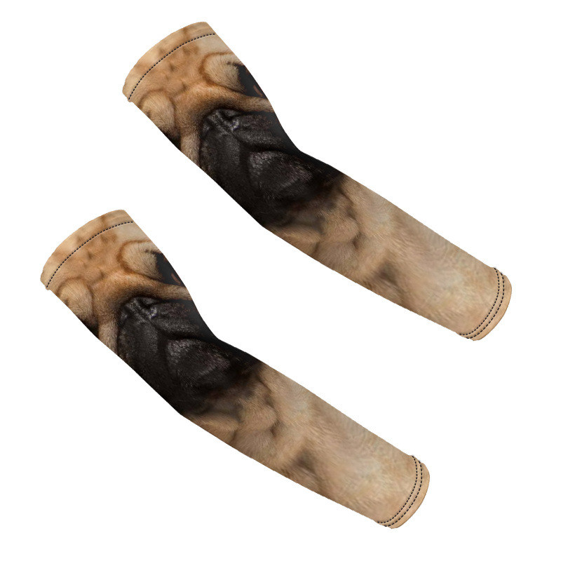 Rukavi za zaštitu od sunca 3D životinjski uzorak Biciklizam na otvorenom Električno vozilo Anti-UV Cool tetovaža Štitnici za ruke