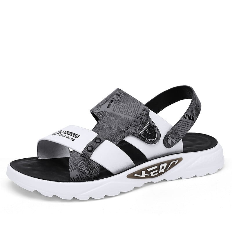 popularne muške sandale ljeto nove mekano dno meka površina vodootporna protuklizna vožnja dvije nošene direktna veleprodaja u tvornici