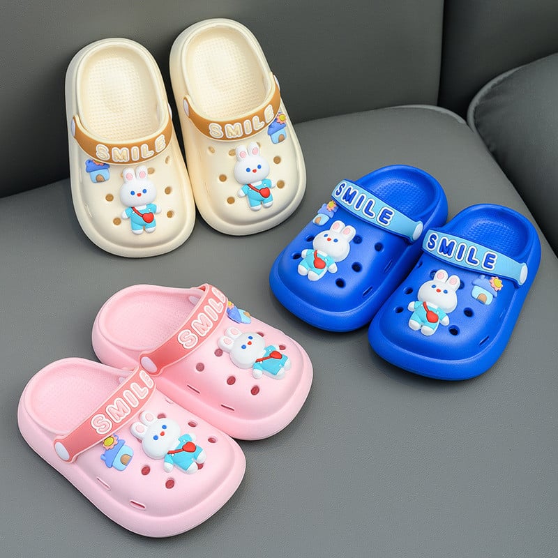 Dječje papuče za djevojčice ljetne zatvorene neklizajuće dječje klompe za dječake papuče za plažu za bebe zeko