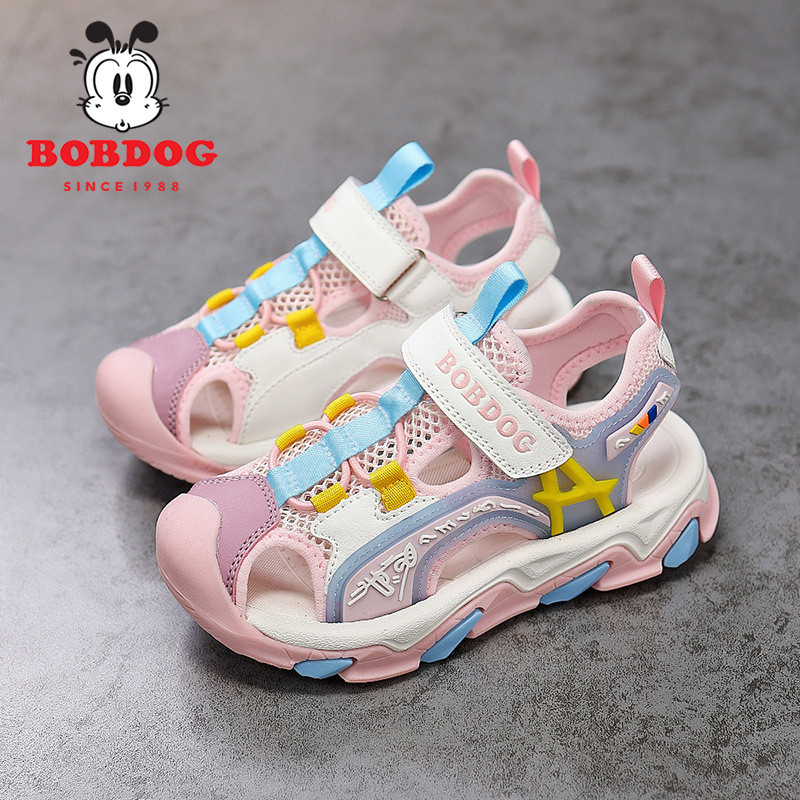  Sandale za djevojčice Ljeto 2024. Nove dječje Baotou mekani potplat Neklizajuće cipele za plažu Cipele za djevojčice Princess