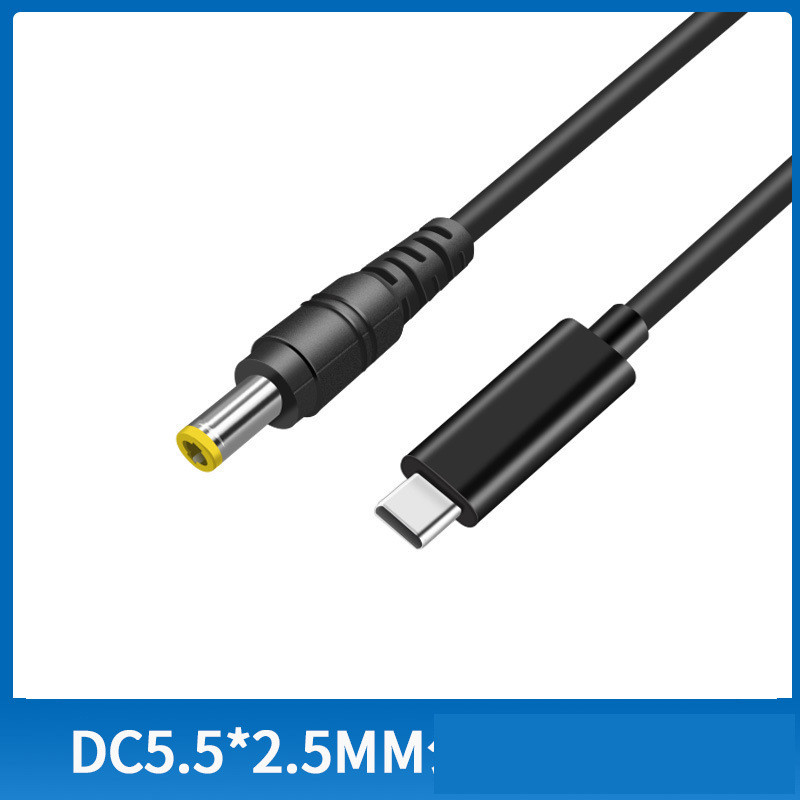 tipo iki 5,5*2,5 mm laido ilgio 1,5 m PD apgaulės linija 5V/9V/12V/20V nešiojamojo kompiuterio įkroviklio laido adapteris