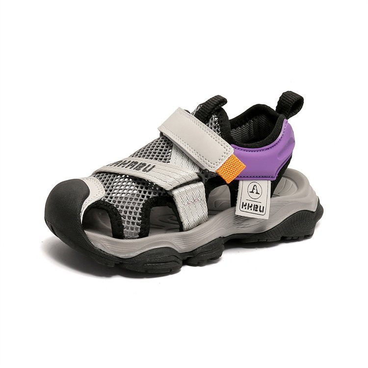 Ljetne sandale protiv udaraca za dječake 2024. Prozračne mrežaste sportske sandale Lagane dječje cipele za plažu