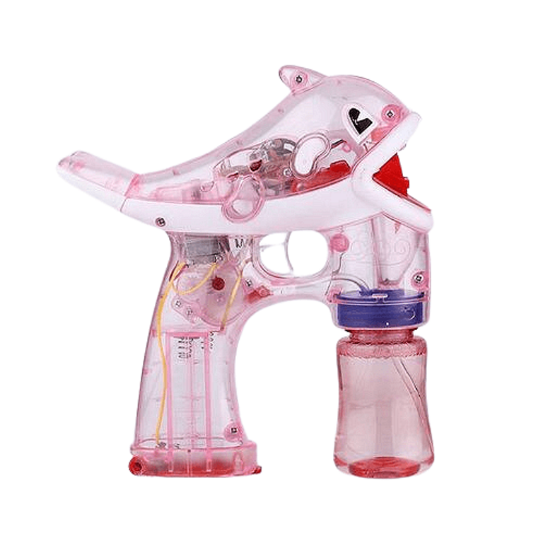 Играчка Делфин, За сапунени балони, Розов, 16х7 см