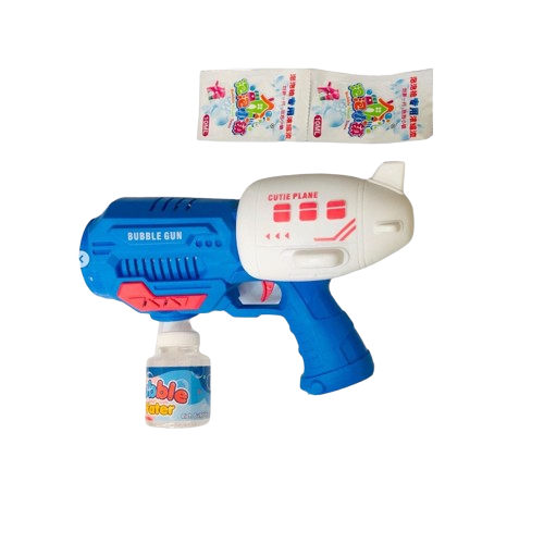 Играчка Пистолет,  За сапунени балони, Звук и светлина, 24х16 см