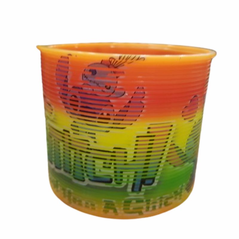 Играчка Пружина,  Стич, Пластмасова, Многоцветна