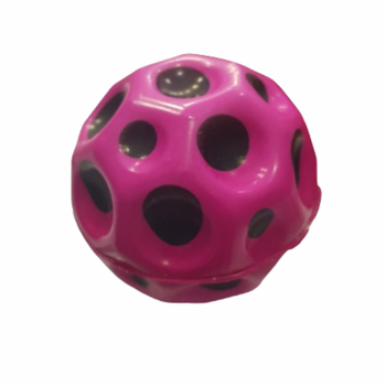 Играчка Топка, Moon Ball, Подскачаща, Розов, 7 см