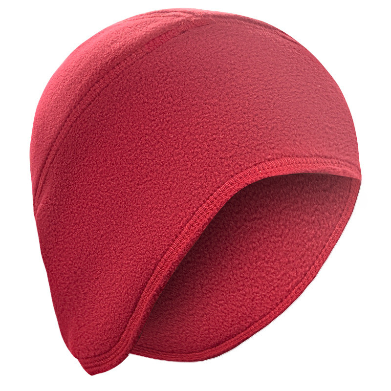 Hidegálló füles sportsapkák, meleg csuklyák, kerékpáros sisakok otthonra, polár bélésű, szélálló motoros sapkák
