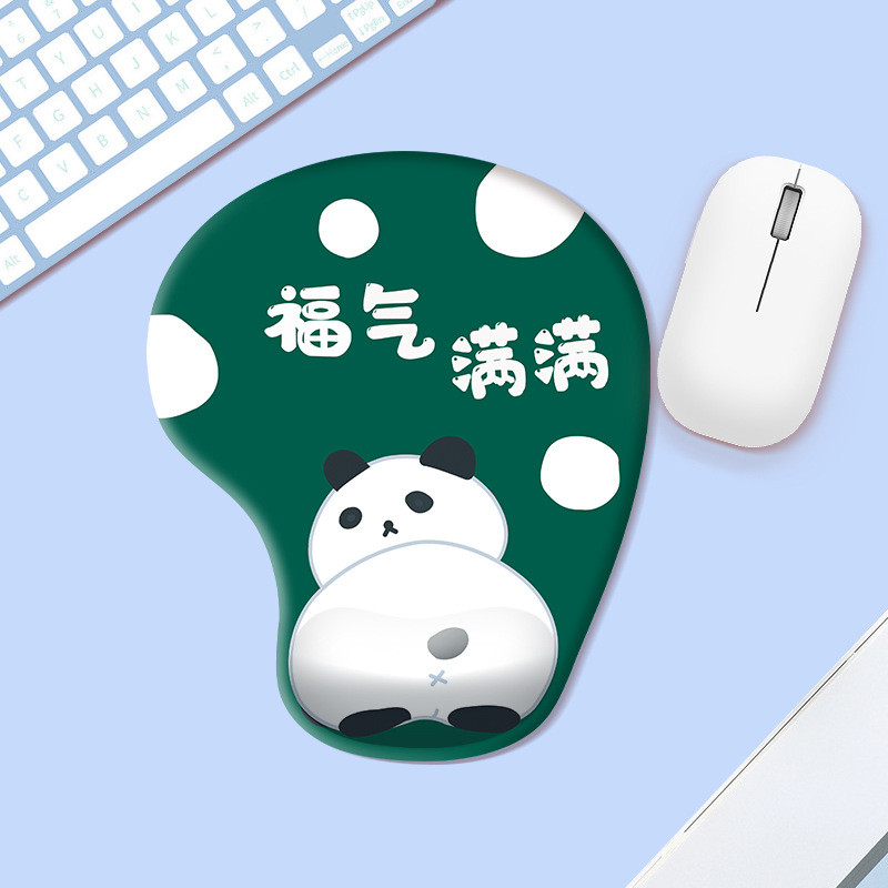 Silikonska podloga za miš za zapešće. Držač za čašu sa slatkim crtežima. Podloga za miš. Uredska podloga za djevojke. Neklizajuća podloga za miša, veleprodaja