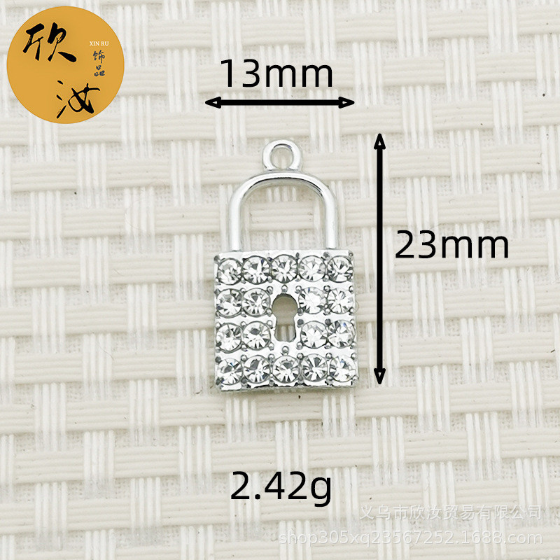 Ključevi i brave DIY korejska legura Nakit Dodaci Pojedinačni privjesak UV galvanska točka Bušilica Instalacije vjetra Privjesak Ručno uže Mali privjesak