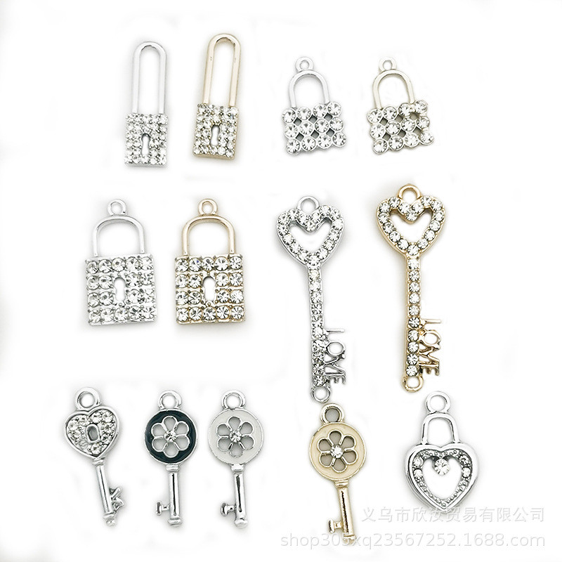 Ključevi i brave DIY korejska legura Nakit Dodaci Pojedinačni privjesak UV galvanska točka Bušilica Instalacije vjetra Privjesak Ručno uže Mali privjesak