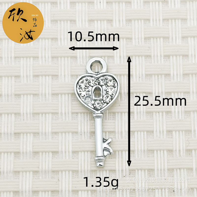 Ključevi i brave DIY korejska legura Nakit Dodaci Pojedinačni privjesak UV galvanska točka Bušilica Instalacije vjetra Privjesak Ručno uže Mali privjesak