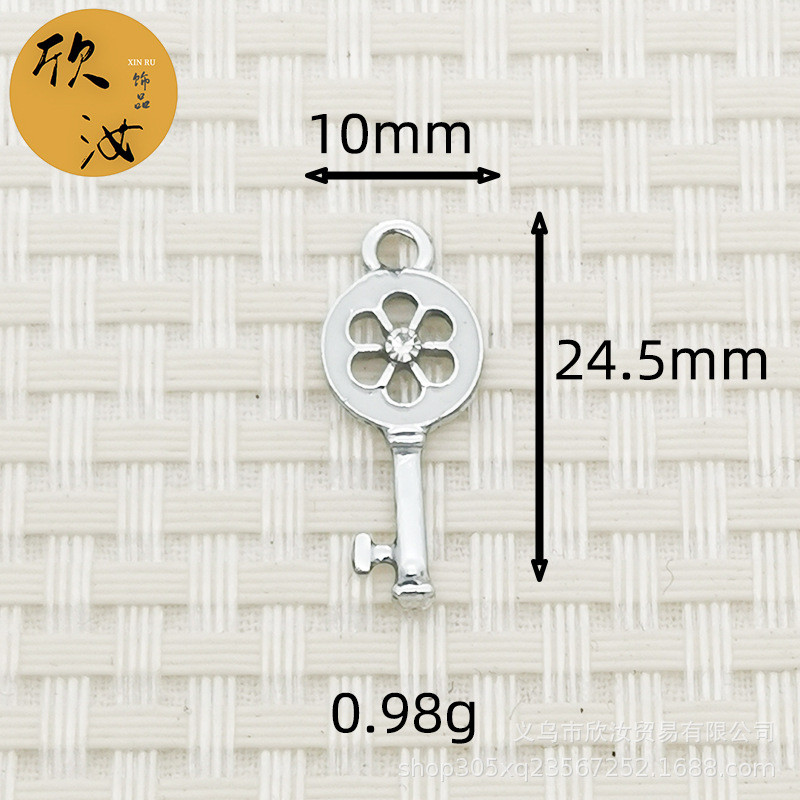 Ključevi i brave DIY korejska legura Nakit Dodaci Pojedinačni privjesak UV galvanska točka Bušilica Instalacije vjetra Privjesak Ručno uže Mali privjesak