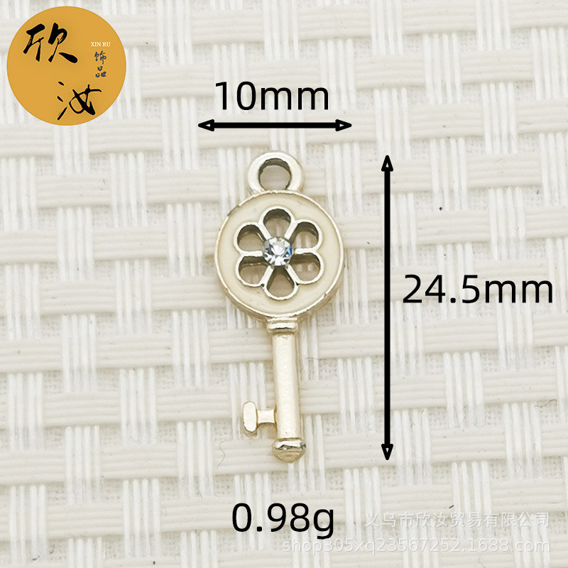 Ključevi i brave DIY korejska legura Nakit Dodaci Pojedinačni privjesak UV galvanska točka Bušilica Instalacije vjetra Privjesak Ručno uže Mali privjesak