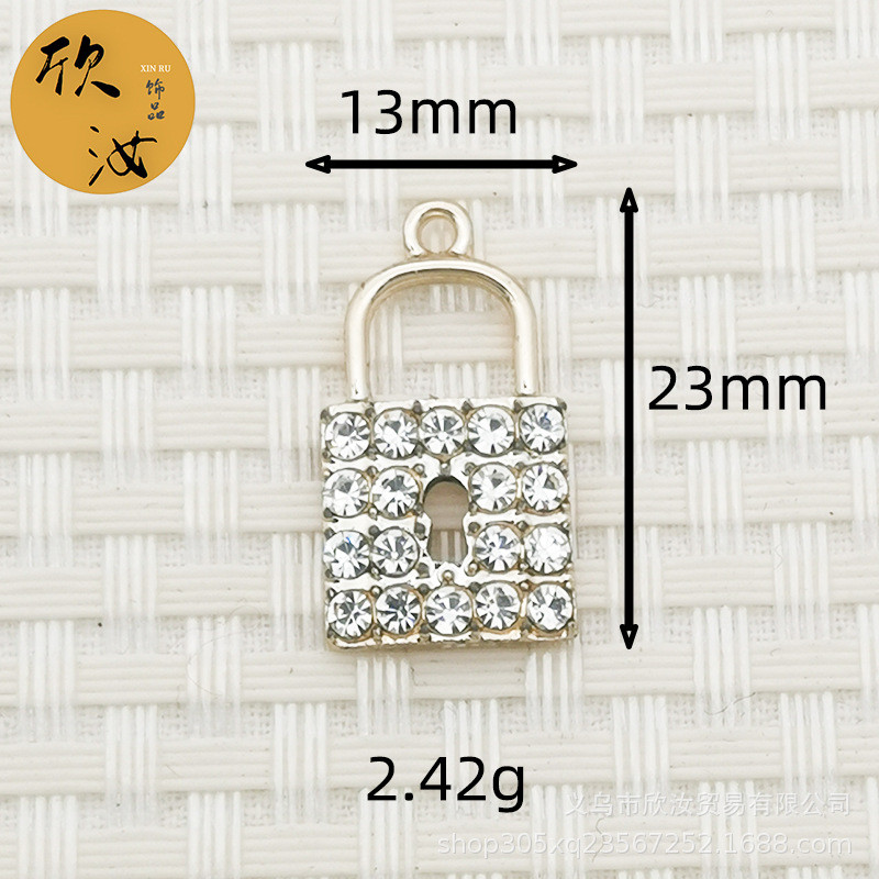 Ključevi i brave DIY korejska legura Nakit Dodaci Pojedinačni privjesak UV galvanska točka Bušilica Instalacije vjetra Privjesak Ručno uže Mali privjesak