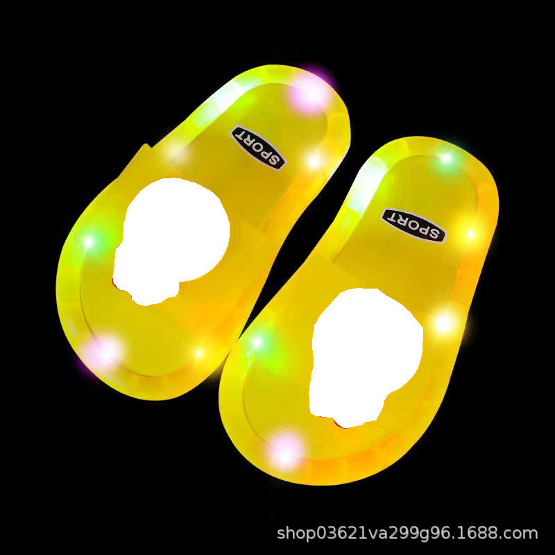 Izzó, internetes hírességek divattrendjei gyerekeknek, 2023. Aranyos és színes, ragyogó egyszarvú papucs férfiaknak és nőknek