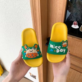 Едно парче детски чехли с дропшиппинг за лятото нов плаж карикатура сладки мъже и жени интернет знаменитости носят