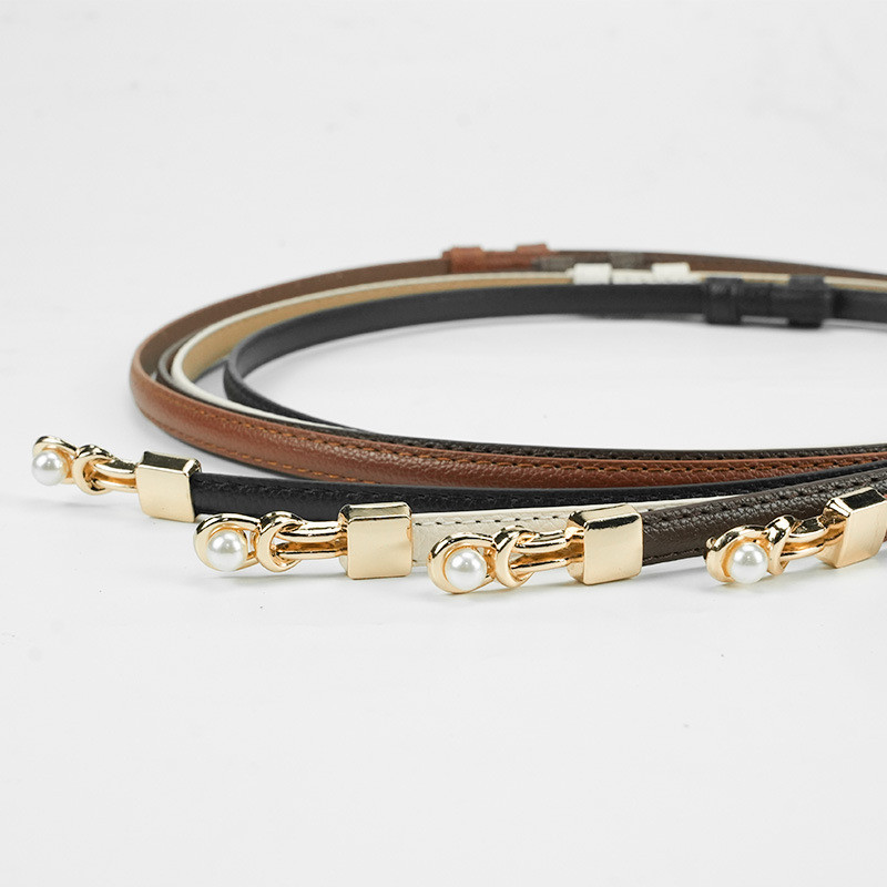 Univerzális női vékony csatos öv divatos ing öltöny, kis öves csúcsminőségű